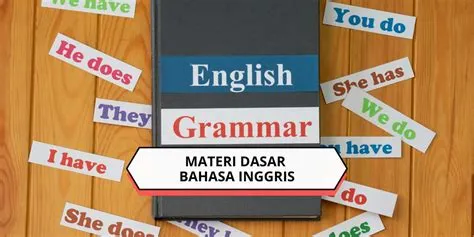 Apa Saja Materi Dasar Bahasa Inggris yang Wajib Dipelajari? - Fun ...