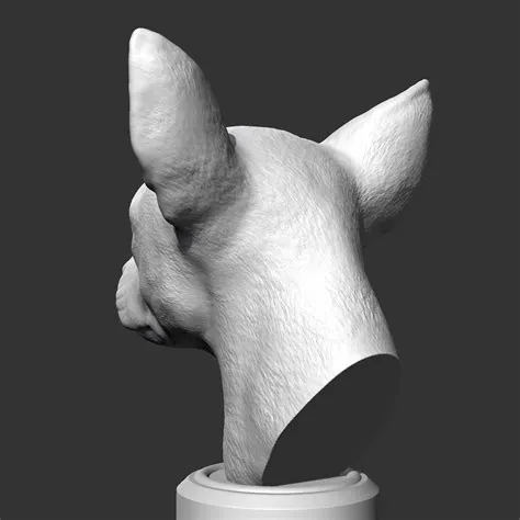 🐕 Miniature Pinscher Head AM37 3D print model・ STL File for 3D printing ...