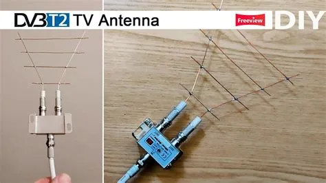 Jak zrobic antene do tv / Antenna / Jak zrobić antenę dvb t2 / DiY TV ...