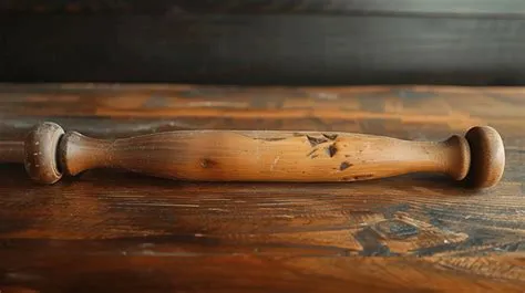 Vintage Wooden Rolling Pin Isolated, Wooden Rolling Pin, Vintage Wooden ...