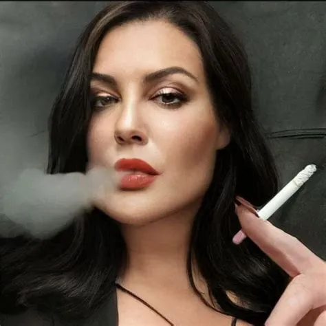 on smoking hot women