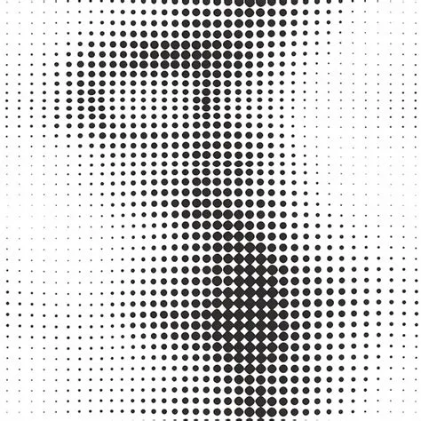 Premium Photo | Seamless Circle Halftone Pattern Design
