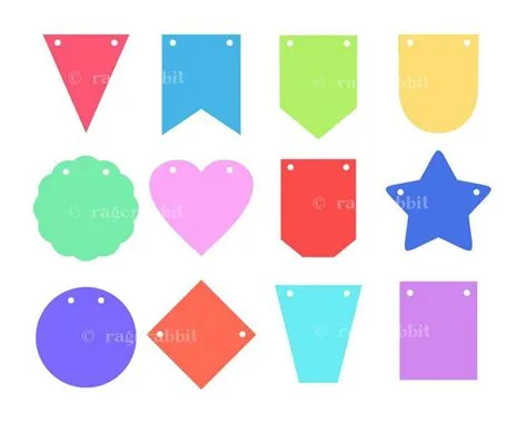 Basic Shapes SVG Banners | Basic banner, Banner shapes, Cricut banner