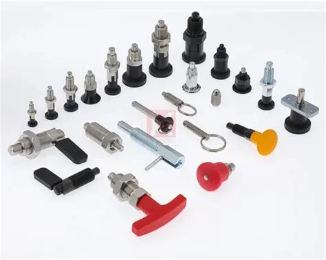 Self Locking Indexing Pin Retractable Spring Loaded Pin Plunger Pull ...