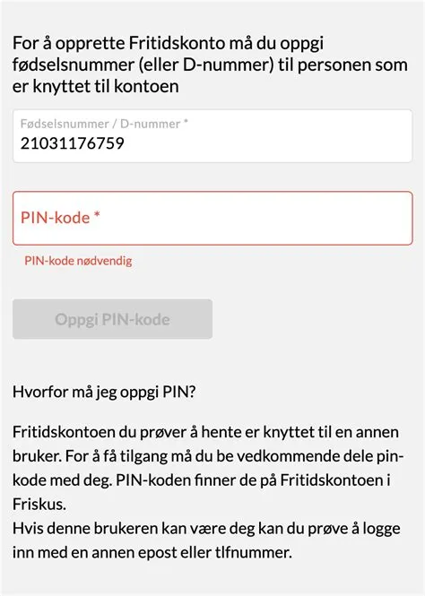 Hvordan dele tilgang til Fritidskonto - Friskus hjelpesenter