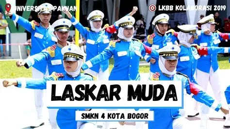 PASKIBRA LASKAR MUDA!! SMKN 4 BOGOR || LKBB KOLABORASI 2019 - YouTube