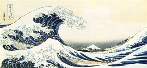 Japanese Tsunami Painting at PaintingValley.com | Explore collection of ...
