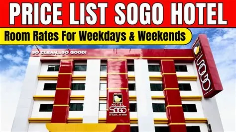 Price List Sogo Hotel | Room Rates for 12 Hours & 24 Hours Philippines ...