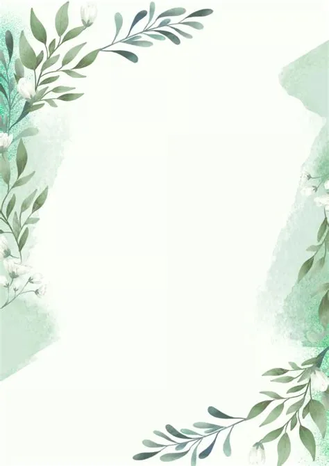 Printable Nature Border – PrintableLib