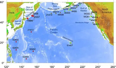 Location of the Kuril Islands earthquakes and observational stations ...
