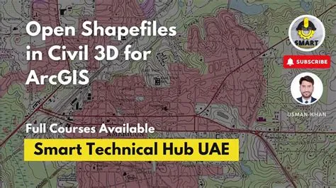 How to Open SHP files in civil 3d | SHP File Details in Civil 3D - YouTube