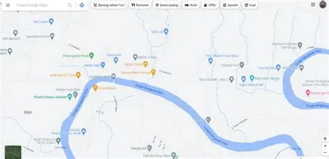 Google map of Semlaran Village, Malo District, Bojonegoro Regency ...