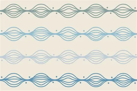 Ogee Modern Simple Pattern Graphic by TheYellowDucks · Creative Fabrica
