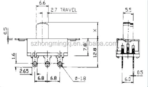 Wiring Diagram for 6 Pin Slide Switch