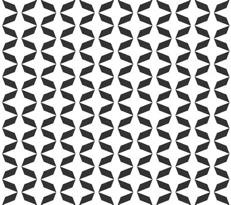 Abstract geometric Seamless pattern . Repeating geometric Black and ...