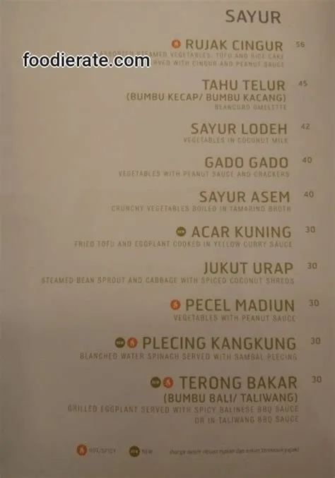 Daftar Harga Menu Sate Khas Senayan 2025 | Foodierate