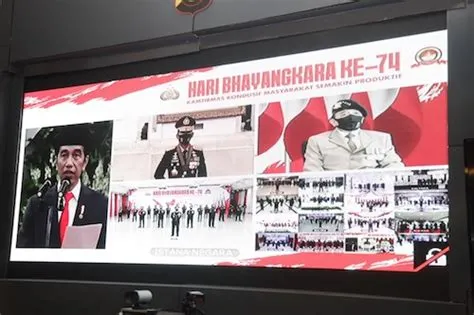 Peringati HUT Bhayangkara ke-74, Ini Pesan Gubernur Herman Deru ...