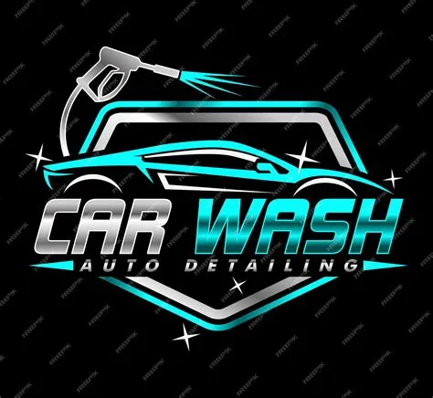 Premium Vector | Car wash Auto detailing vector logo Carwash spa ...