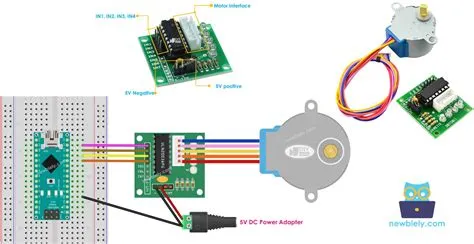 Arduino Nano - 28BYJ-48 Stepper Motor ULN2003 Driver | Arduino Nano ...