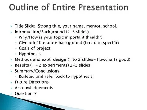 Oral Presentation Instructions and Template with Example - ppt download