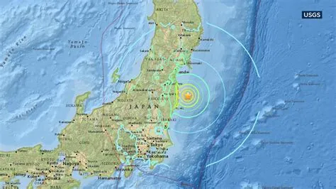 Fukushima Tsunami Map