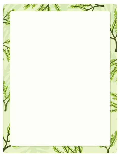 Nature Borders And Frames Design - Infoupdate.org