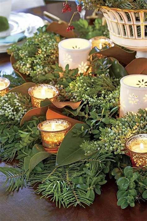74 Ways To Decorate With Fresh Christmas Greenery