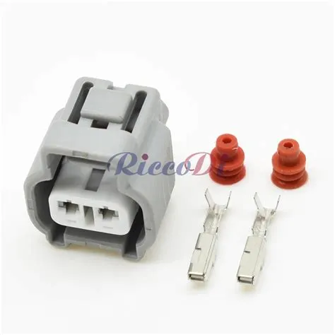 1 Set 2 Pin Way Female Auto Gearbox Plug Reversing Light Socket For To ...