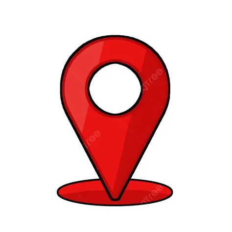 Map Location Icon Logo Symbol Vector Design Transparent Background ...