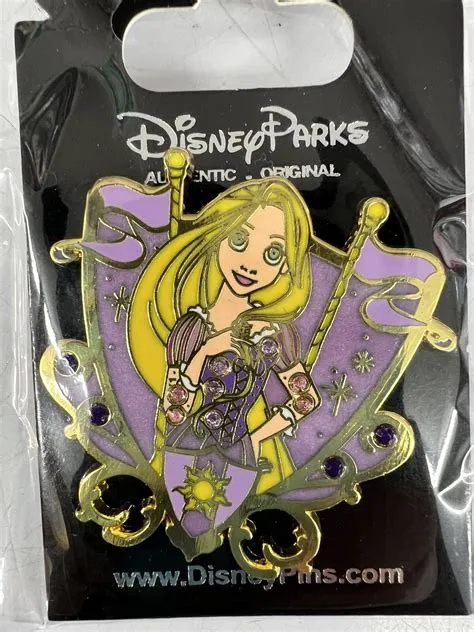 Disney Parks Princess Rapunzel Metal Pin Official for Sale - JustDisney