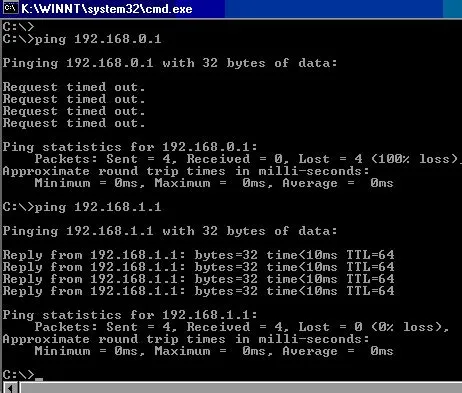 Using The Ping Command - Home Networking Testing