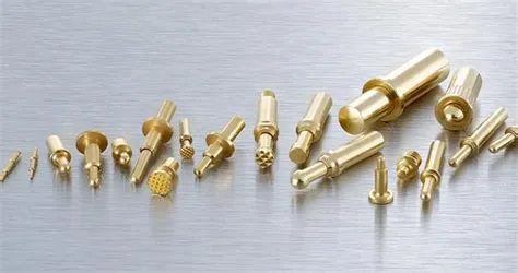 Female and Male Spring Contact Loaded Pogo Pin Connector - Vertical ...