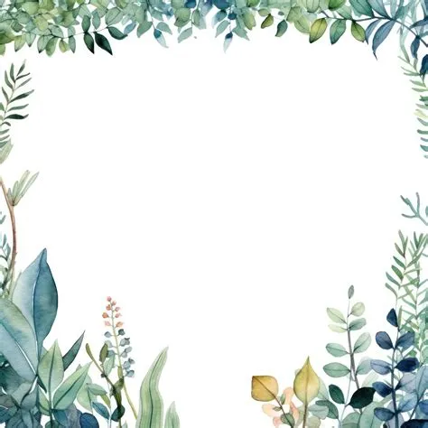 Nature border backgrounds outdoors pattern | Premium AI-generated image