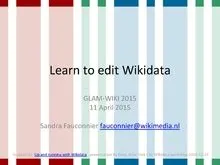 Wikidata:WikiProject India/Resources/Getting started - Wikidata
