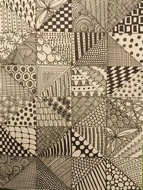 Zentangle Free Patterns - Pattern Matching Algorithms