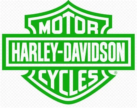 Harley Davidson Green Logo
