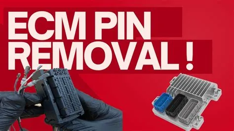 How to De-Pin ECM Connectors | Engine ECM Connector Pin Removal ...
