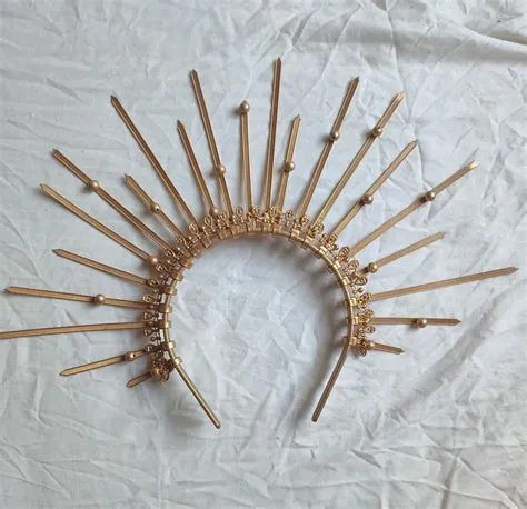 Mardi Gras Pins on Tablecloth