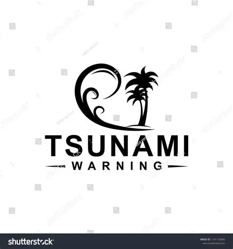Tsunami Logo Design Vector Icon Template Stock Vector (Royalty Free ...