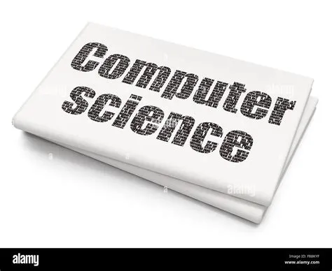 Science concept: Computer Science on Blank Newspaper background Stock ...