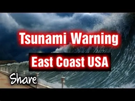 EARTHQUAKE AND TSUNAMI USA EAST COAST #share #tsunami #earthquake #usa ...