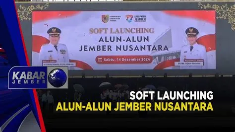 SOFT LAUNCHING ALUN ALUN JEMBER NUSANTARA | KABAR JEMBER - YouTube