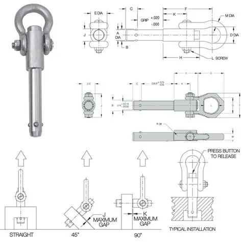 Stainless Steel Self-Locking Lifting Pins OEM & ODM | HKAA