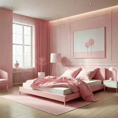 Girly Pink Bedroom Ideas - HomeDesignsAI