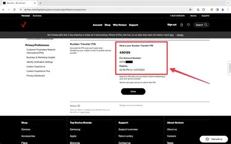 Demystifying The Verizon Business PIN: A Guide For Secure Account ...