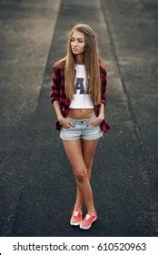 Cute Beautiful Young Sexy Girl White Stock Photo 504331159 | Shutterstock