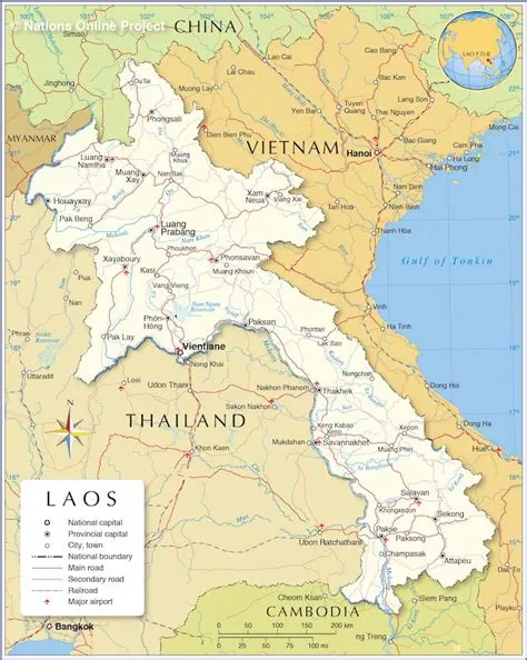 Viajar para o Laos (e mapas) | Viaje Comigo