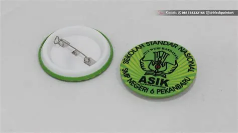 Blackpaint Art - Cetak PIN Peniti Bulat - Digital Printing Pekanbaru