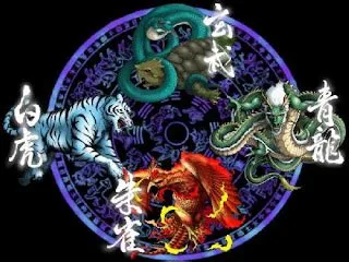 Hewan Mistik 4 Penjaga Mata Angin