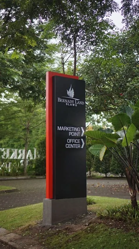 Portofolio : Pylon Sign Perumahan Bernady Land, Tugu Petunjuk Arah ...
